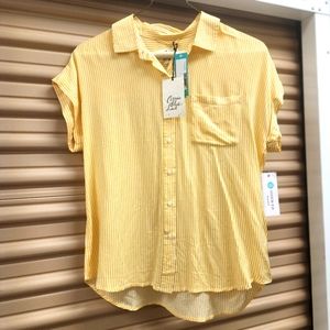Yellow Button Down Shirt